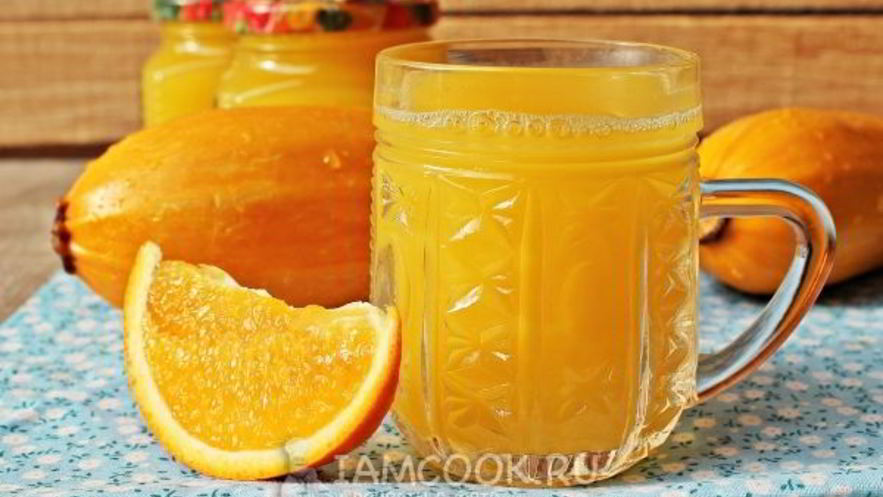 Рецепт сока из кабачков