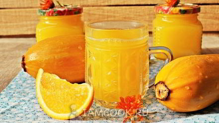 Рецепт сока из кабачков