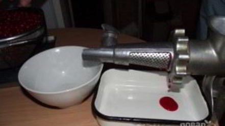 Рецепт сока из калины