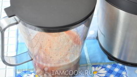 Рецепт сока из свежих овощей с яблоком