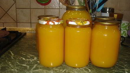 Рецепт сока из тыквы и апельсинов