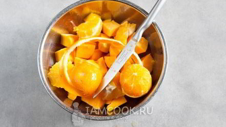 Рецепт сока из тыквы с апельсином