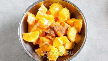 Рецепт сока из тыквы с апельсином