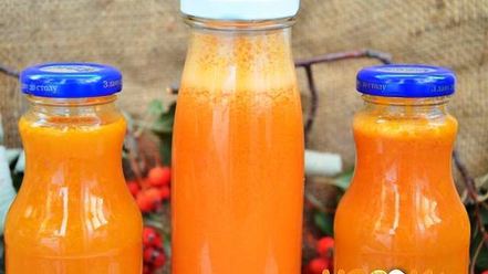 Рецепт сока из тыквы, яблок и моркови