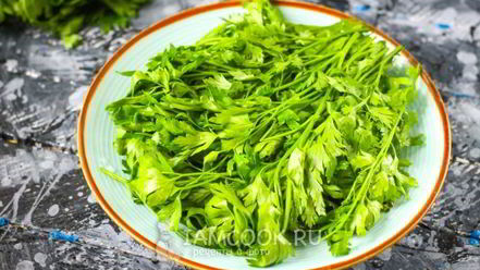 Рецепт сока петрушки