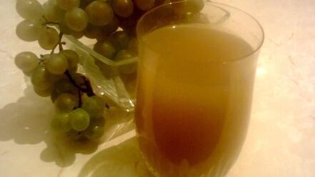 Рецепт сока виноградного натурального