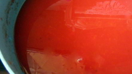 Рецепт томатного сока с мякотью