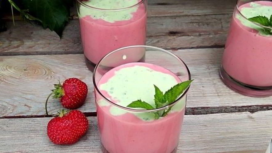 Рецепт ягодного коктейля яркое лето