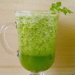 Рецепт Зеленого коктейля с огурцом