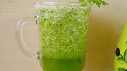 Рецепт Зеленого коктейля с огурцом