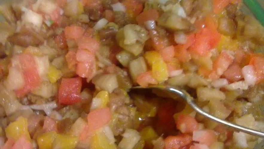 Рецепт баклажанного салатика