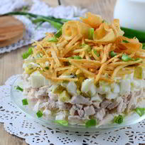 Слоеные салаты