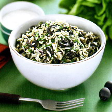 Рецепт Греческого рисового салата