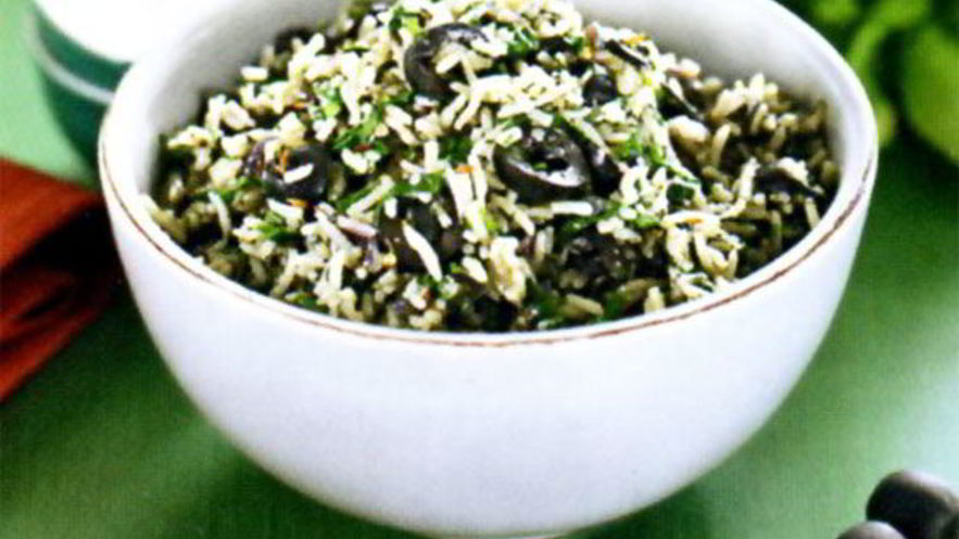 Рецепт греческого рисового салата