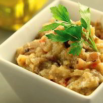 Рецепт Греческого салата из баклажанов