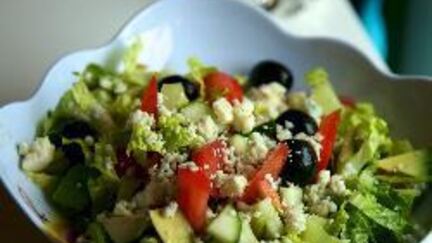 Рецепт Греческого салата с авокадо