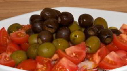 Рецепт греческого салата с брынзой