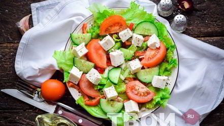 Рецепт греческого салата с фетаксой