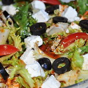 Рецепт Греческого салата с фетой