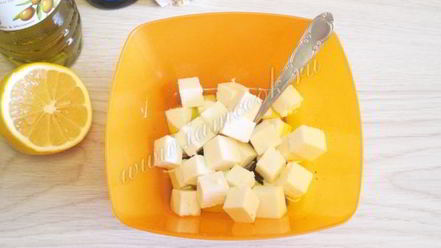 Рецепт греческого салата с пекинской капустой