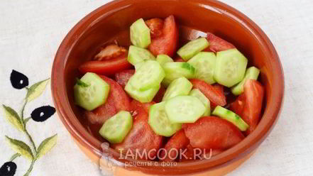 Рецепт греческого салата с сыром фета