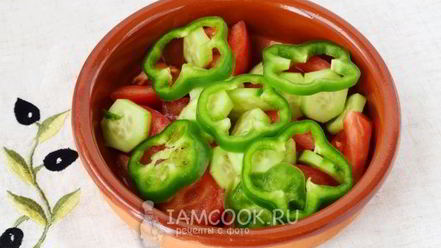 Рецепт греческого салата с сыром фета