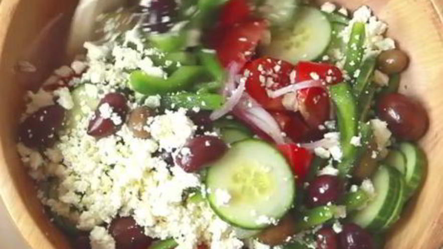 Рецепт настоящего греческого салата