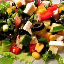 Овощной салат Не греческий