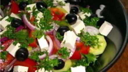 Рецепт простого греческого салата