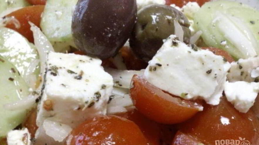 Рецепт салата греческого классического