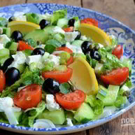 Рецепт Салата Греческого с каперсами