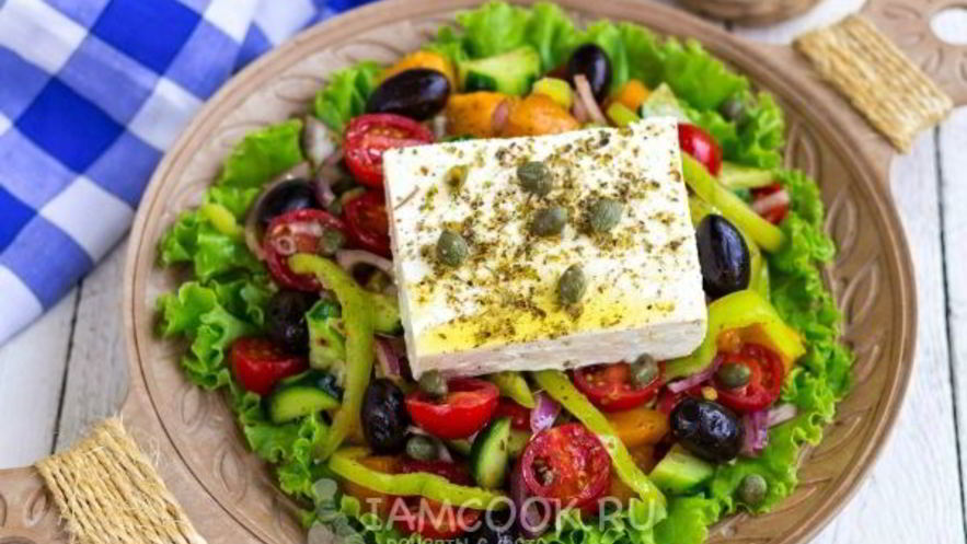 Рецепт салата греческого