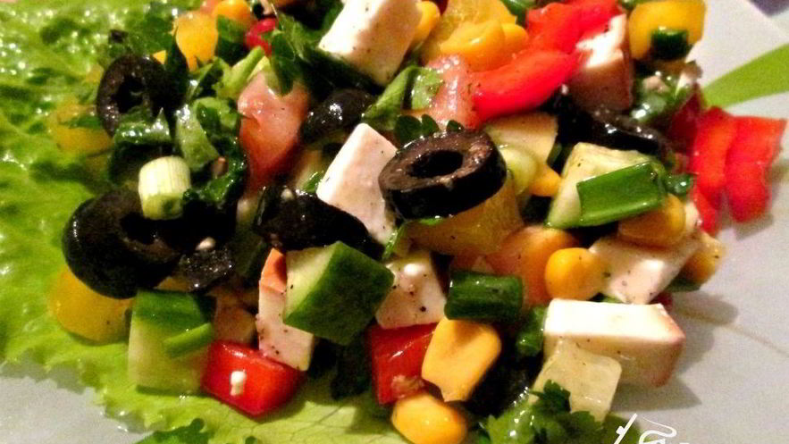 Рецепт салата не греческий