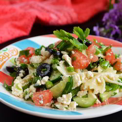 Рецепт Салата с брынзой по-гречески