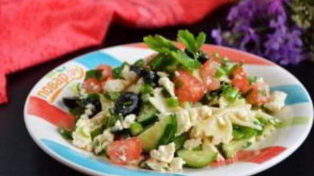 Рецепт салата с брынзой по-гречески