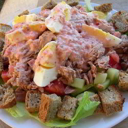 Рецепт Салата с тунцом по-гречески