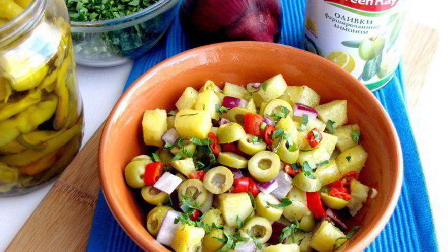 Рецепт испанского картофельного салата