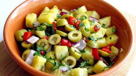 Рецепт испанского картофельного салата