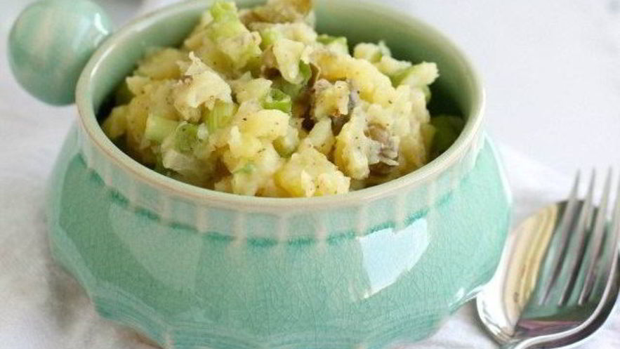Рецепт картофельного салата без майонеза