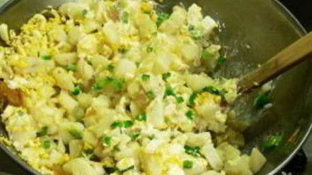 Рецепт картофельного салата на гарнир