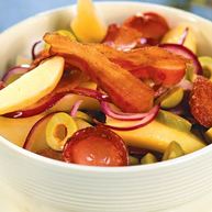 Рецепт Картофельного салата с копченостями