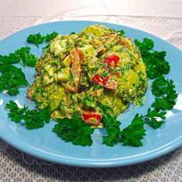 Картофельный салат с тунцом