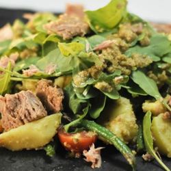 Рецепт Картофельного салата с зеленой фасолью