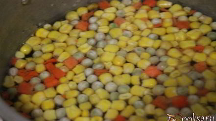 Рецепт картофельного салата с жареной тилапией