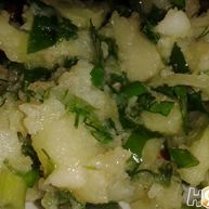 Рецепт Картофельного салата со шпинатом