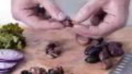 Рецепт салата из картофеля с маслинами