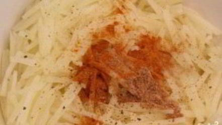 Рецепт салата картофельного корейского