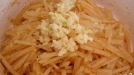 Рецепт салата картофельного корейского