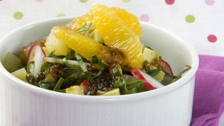 Рецепт салата картофельного с авокадо