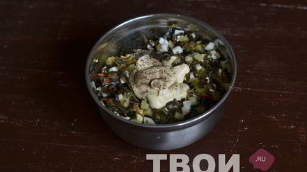 Рецепт салата с картофелем и морской капустой
